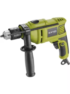   EXTOL CRAFT ütvefúrógép 550W; kulcsos tokmány, max. 13mm, 0-3000 ford/perc, papírdoboz
