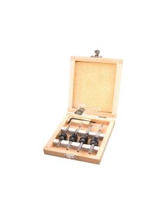   EXTOL CRAFT fafúró klt. 4db, süllyesztővel (konfirmátor csavar előfúró) 3-4-5-6mm, hossz 76-94mm, fa dobozban
