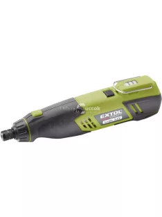   EXTOL CRAFT akkus mini köszörű és fúrógép, Li-ion; 3,6V, 1300 mAh, ford.:18000 1/min, befogás 3,2mm