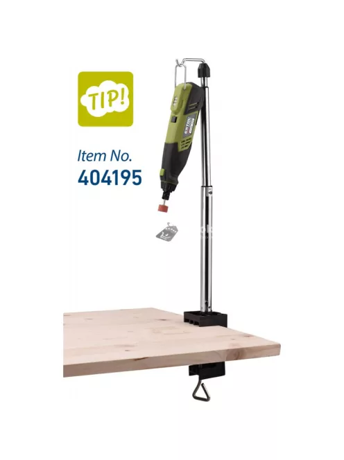 EXTOL CRAFT akkus mini köszörű és fúrógép, Li-ion; 3,6V, 1300 mAh, ford.:18000 1/min, befogás 3,2mm