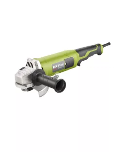  EXTOL CRAFT sarokcsiszológép 1200W 125mm tárcsaátmérő 11.000 1/min, bekapcsolásvédelem, papír doboz, 2,1kg