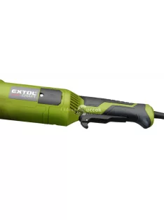   EXTOL CRAFT sarokcsiszológép 1200W 125mm tárcsaátmérő 11.000 1/min, bekapcsolásvédelem, papír doboz, 2,1kg