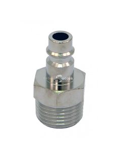   EXTOL PREMIUM gyorscsatlakozó-dugó, külső menettel, G-3/8', nikkelezett réz, bliszteren