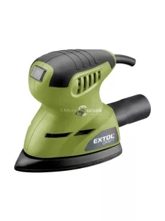   EXTOL CRAFT vibrációs delta csiszológép 125W, 80×140mm; 14000/perc