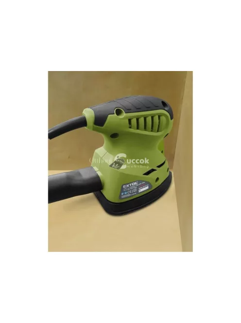 EXTOL CRAFT vibrációs delta csiszológép 125W, 80×140mm; 14000/perc