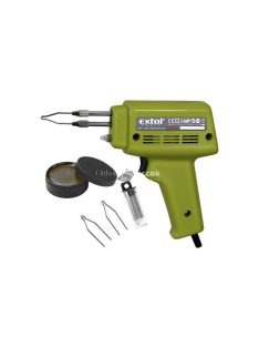 EXTOL CRAFT forrasztópisztoly kofferban, 230V~50 Hz, 100W
