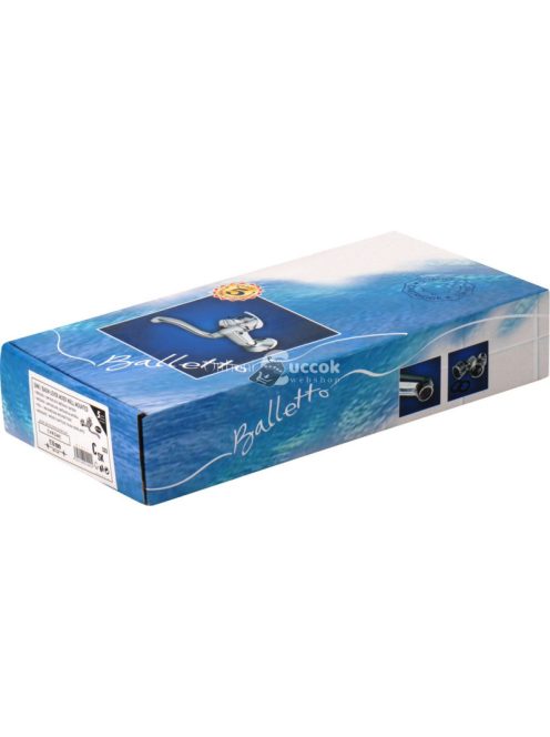 BALLETTO konyhai csaptelep 35mm kerámia betét, falra szerelhető, fényes, 20cm hosszú