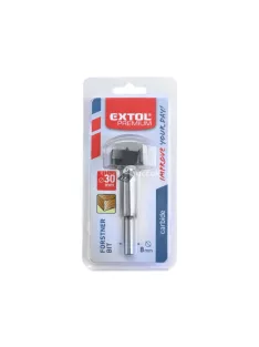   EXTOL PREMIUM pánthelymaró fára, átm.: 30 mm, keményfém lapkás, befogás: 8mm, hosszúság: 85mm