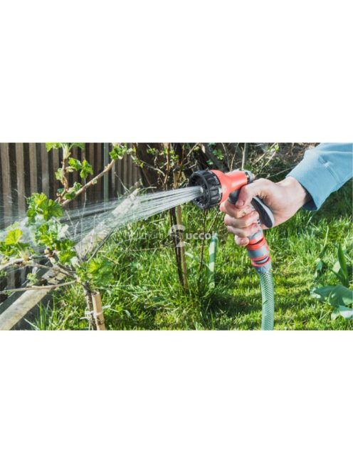 EXTOL CRAFT pisztoly szórófej, locsoló, festett réz fejjel, 7 féle sugár, kuplung csatlakozóval, ergonomikus GARDEN