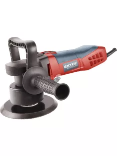   EXTOL PRMIUM sarok-polírozógép 150mm, 600W; szabályozható fordulatszám: 1500-6800 ford/perc, lágy indítású, papír doboz