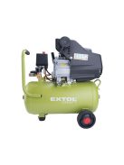 EXTOL CRAFT olajos légkompresszor, 1100W, 24l tartály, 8 bar, beszívott levegő: 154l/min