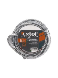   EXTOL PREMIUM lefolyócső tisztító, 3m, 9mm átmérő, kézi tekerővel, tisztító körömmel, (1,9mm drótból sodorva)