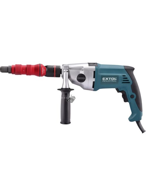 FORTUM adapter klt. fúrógéphez, POP-NUT szegecsanyákhoz, 6 db, M3-M4-M5-M6-M8; 1/4' hatszög befogás, FORTUM