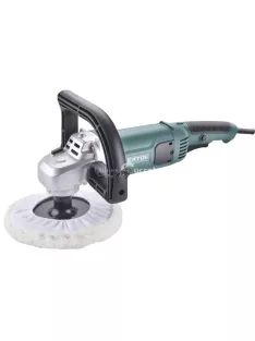   EXTOL INDUSTRIAL sarok-polírozógép 180 mm 1400W, 1300-3900 ford/perc, papír doboz