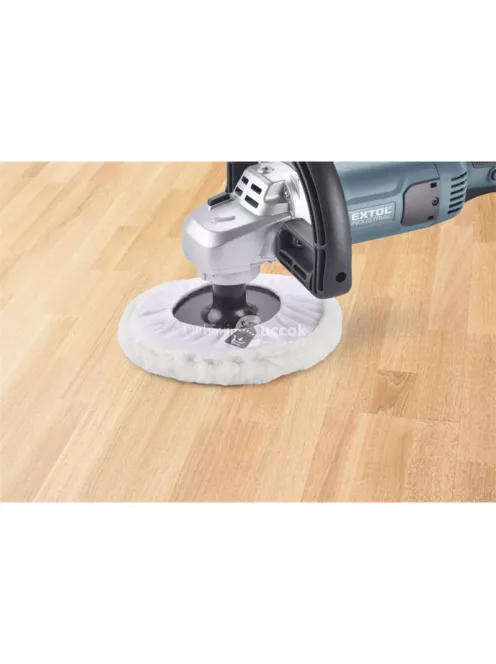 EXTOL INDUSTRIAL sarok-polírozógép 180 mm 1400W, 1300-3900 ford/perc, papír doboz