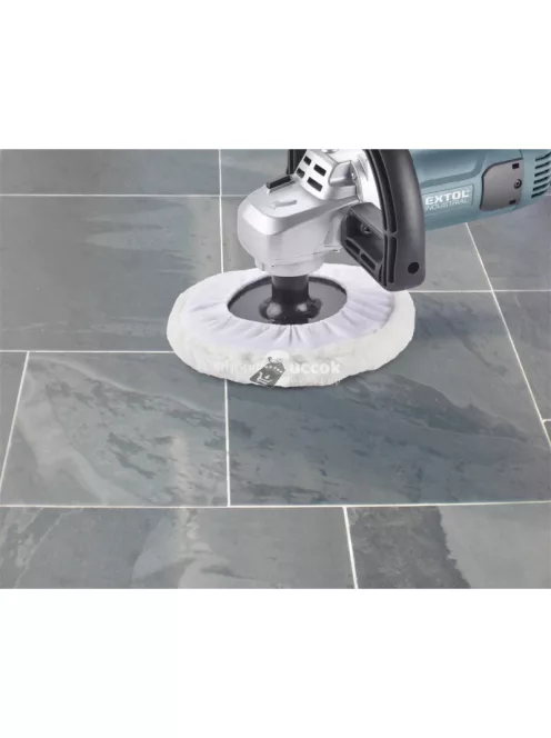 EXTOL INDUSTRIAL sarok-polírozógép 180 mm 1400W, 1300-3900 ford/perc, papír doboz