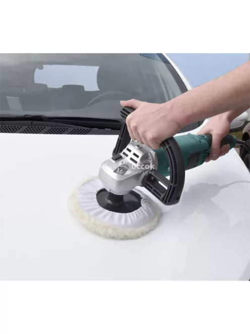 EXTOL INDUSTRIAL sarok-polírozógép 180 mm 1400W, 1300-3900 ford/perc, papír doboz