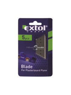   EXTOL CRAFT pótpenge klt., trapéz alakú, a 8847150 gipszkarton gyaluhoz, 5 db