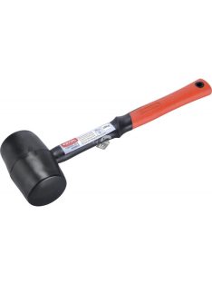   EXTOL PREMIUM gumikalapács üvegszálas nyéllel, fekete gumi ; 80 mm, 0,91 kg