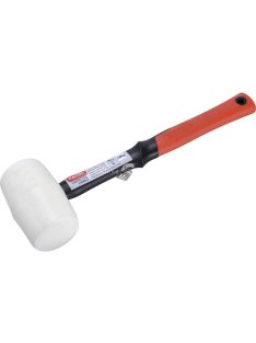  EXTOL PREMIUM gumikalapács üvegszálas nyéllel, fehér gumi ; 60 mm, 0,48 kg