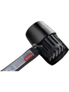   EXTOL PREMIUM gumikalapács üvegszálas nyéllel, fekete gumi ; 70 mm, 0,68 kg