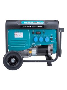   HERON Heron, benzinmotoros áramfejlesztő, max 5500 VA, egyfázisú