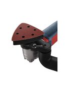 EXTOL PRMIUM multifunkciós szerszámgép, 400W; szabályozható rezgésszám: 15.000-22.000/perc, 5 db cserélhető fej, 1,5 kg