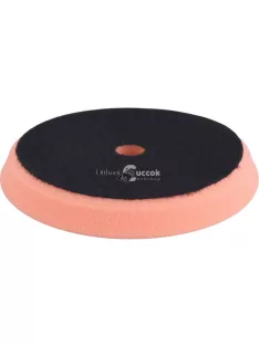   EXTOL PREMIUM polírkorong, egylépéses polírozás, T40, 180×25mm, tengely: 22 mm, narancs, tépőzáras