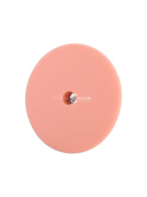 EXTOL PREMIUM polírkorong, egylépéses polírozás, T40, 180×25mm, tengely: 22 mm, narancs, tépőzáras