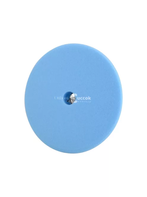 EXTOL PREMIUM polírkorong, közepes polírozás, T60, 180×25mm, tengely: 22 mm, kék, tépőzáras