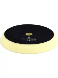   EXTOL PREMIUM polírkorong, erős polírozás, T80, 180×25mm, tengely: 22 mm; sárga, tépőzáras