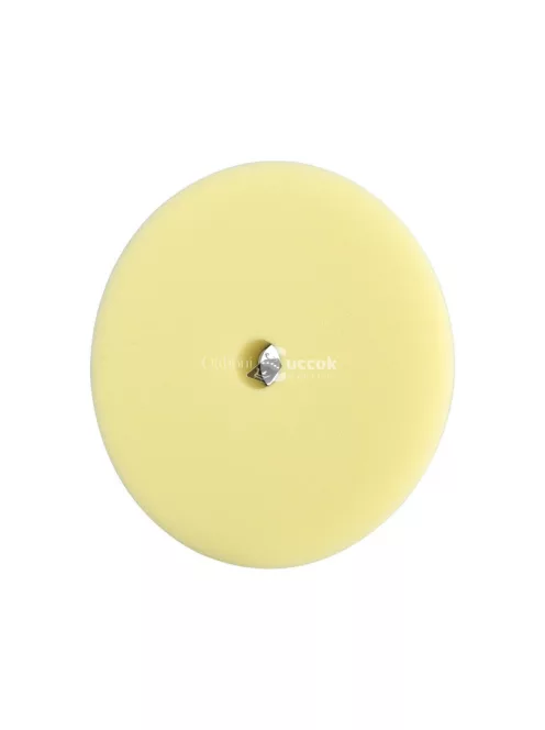EXTOL PREMIUM polírkorong, erős polírozás, T80, 180×25mm, tengely: 22 mm; sárga, tépőzáras