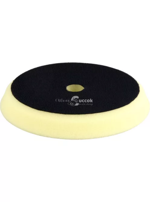 EXTOL PREMIUM polírkorong, erős polírozás, T80, 180×25mm, tengely: 22 mm; sárga, tépőzáras