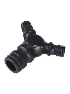   EXTOL PREMIUM kuplung csatlakozó (toldó); 1 ', háromutas, 1×1 ' + 2×1/2' (3/4 ')