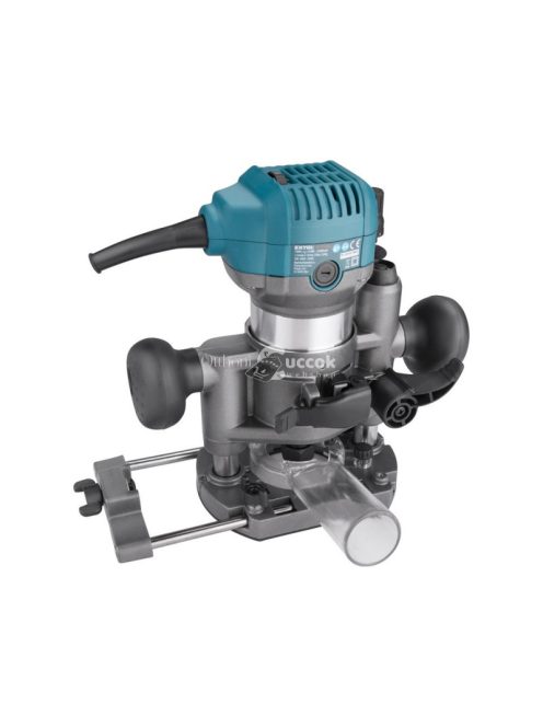 EXTOL INDUSTRIAL felsőmarógép, 710W, többfunkciós, befogás: 6/8mm