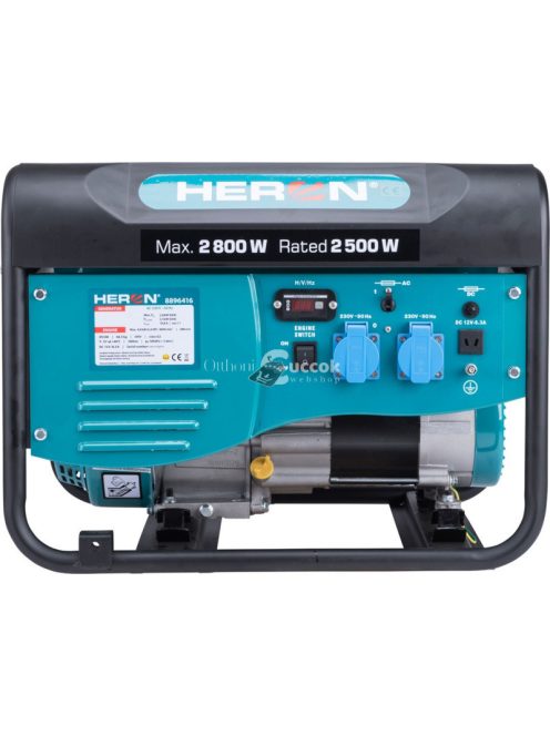 HERON Heron, benzinmotoros áramfejlesztő, max 2600 VA, egyfázisú