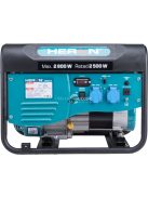 HERON Heron, benzinmotoros áramfejlesztő, max 2600 VA, egyfázisú
