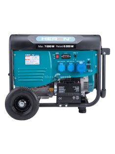   HERON Heron, benzinmotoros áramfejlesztő, max 6800 VA, 230V, önindítós