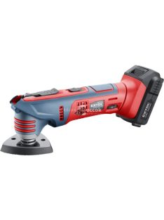   EXTOL PRMIUM akkus multifunkciós szerszámgép, Share20V, 20V, Li-ion, 1db akku, 1db töltő, 2000 mAh, fordulatszám: 3.000 f/perc