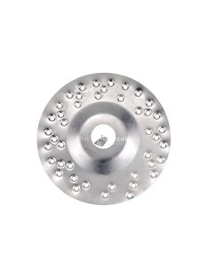   EXTOL CRAFT faforgácsoló korong; max 12200 ford/perc, sarokcsiszolóhoz, fém, 125×22,2mm, fa csiszolásához, szakaszos használat