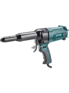   EXTOL INDUSTRIAL elektromos popszegecshúzó, 400W; ALU, réz, acél, INOX szegecsekhez, 3,2-4,0-4,8mm, 8000N, 22mm löket