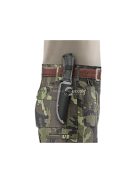 EXTOL PREMIUM vadász- és túrakés, 3CR13 rozsdamentes acél penge, műanyag nyél, nylon tok, teljes/penge hossz: 270mm/145mm