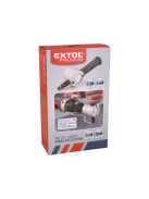 EXTOL PREMIUM fúrógéppel hajtható mechanikus lemezvágó/lyukasztó fej, max. 2 mm lemezekhez