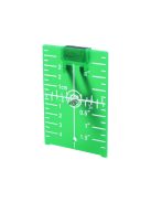 EXTOL PREMIUM automatikus lézeres vízszintező, ZÖLD, 1H1V (1 horizontális+1 vertikális) pontosság:0,3mm/1m, 1/4 menetes