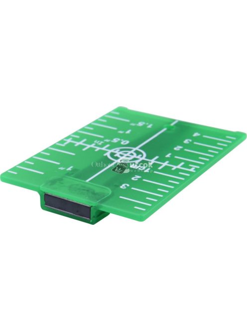 EXTOL PREMIUM automatikus lézeres vízszintező, ZÖLD, 1H1V (1 horizontális+1 vertikális) pontosság:0,3mm/1m, 1/4 menetes