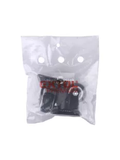   EXTOL PREMIUM készülékgörgő 2 db, önbeálló, fekete PVC, golyóscsapággyal, 40mm, max, teherbírás: 30 kg/db