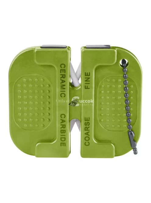 EXTOL PREMIUM késélező, mini, keményfém és kerámia betét, acél pengékhez