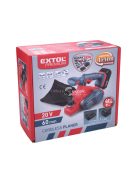 EXTOL PRMIUM akkus gyalugép, Share20V, 20V, Li-ion, 1db akku, 1db töltő, 2000 mAh, 10.000 ford/perc, kés: 60 mm, mélység: 0-1,25