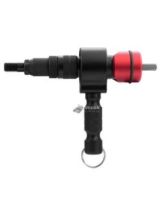   FORTUM adapter klt. fúrógéphez, POP-NUT szegecsanyákhoz, 6 db, M3-M4-M5-M6-M8-M10-M12; 8 mm (5/16') hatszög befogás, FORTUM