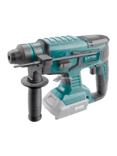   EXTOL INDUSTRIAL akkus ütvefúró SDS Plus, Share20V, 20V, Li-ion, 1,7J, AKKU és TÖLTŐ NÉLKÜL!, akku és töltő külön rendelhető
